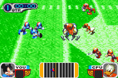 Disney Sports Football screenshot 4 for GameBoy Advance
